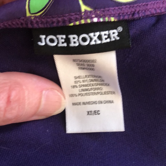 Joe Boxer purple floral bikini - Picture 4 of 9